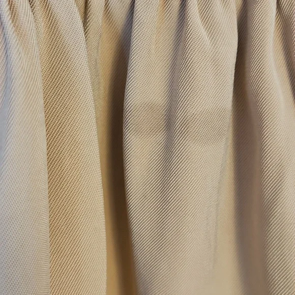 Zara Tan Long Sleeve Tiered Dress - Picture 3 of 8